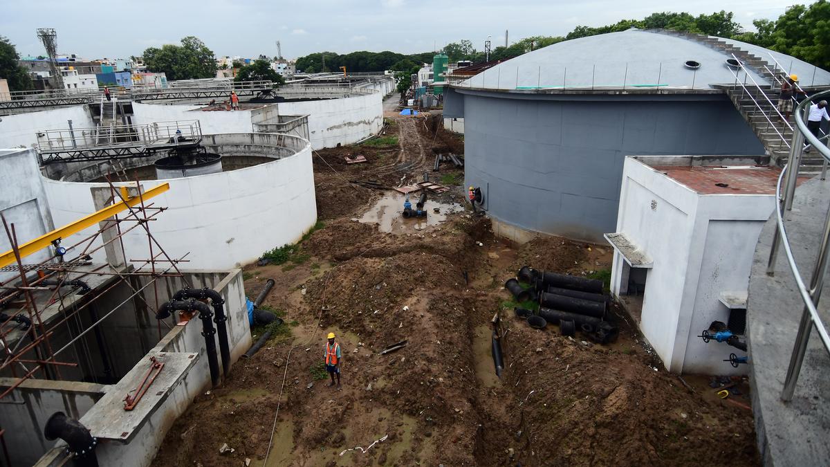 Chennai’s wastewater treatment system being augmented with latest